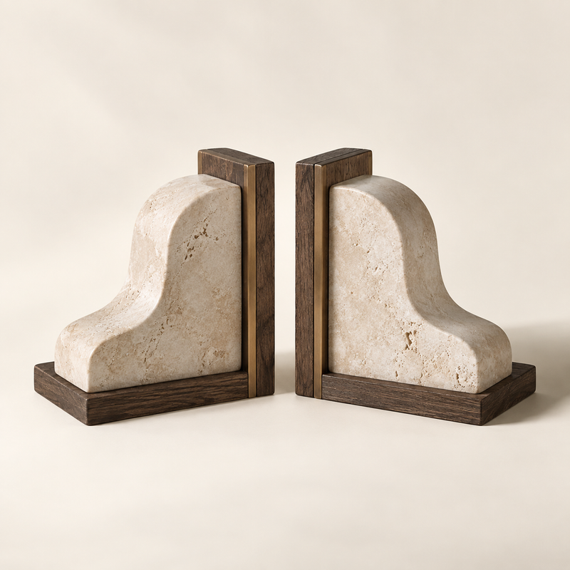 Contour Bookend Pair